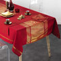 Voir la diapositive 3 : Paris Prix Lot de 3 Serviettes de Table  Elegancia  40x40cm Rouge