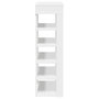 Voir la diapositive 5 : VIDAXL Etagere a chaussures blanc 60x30x98 cm bois d'ingenierie