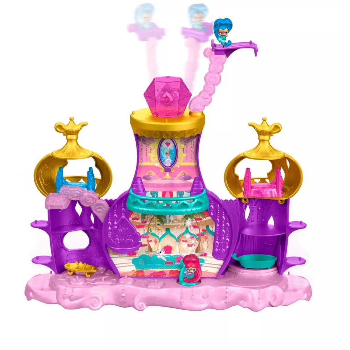 Fisher price Le palais du Génie avec mini figurines - Shimmer and Shine - Teenie Genies