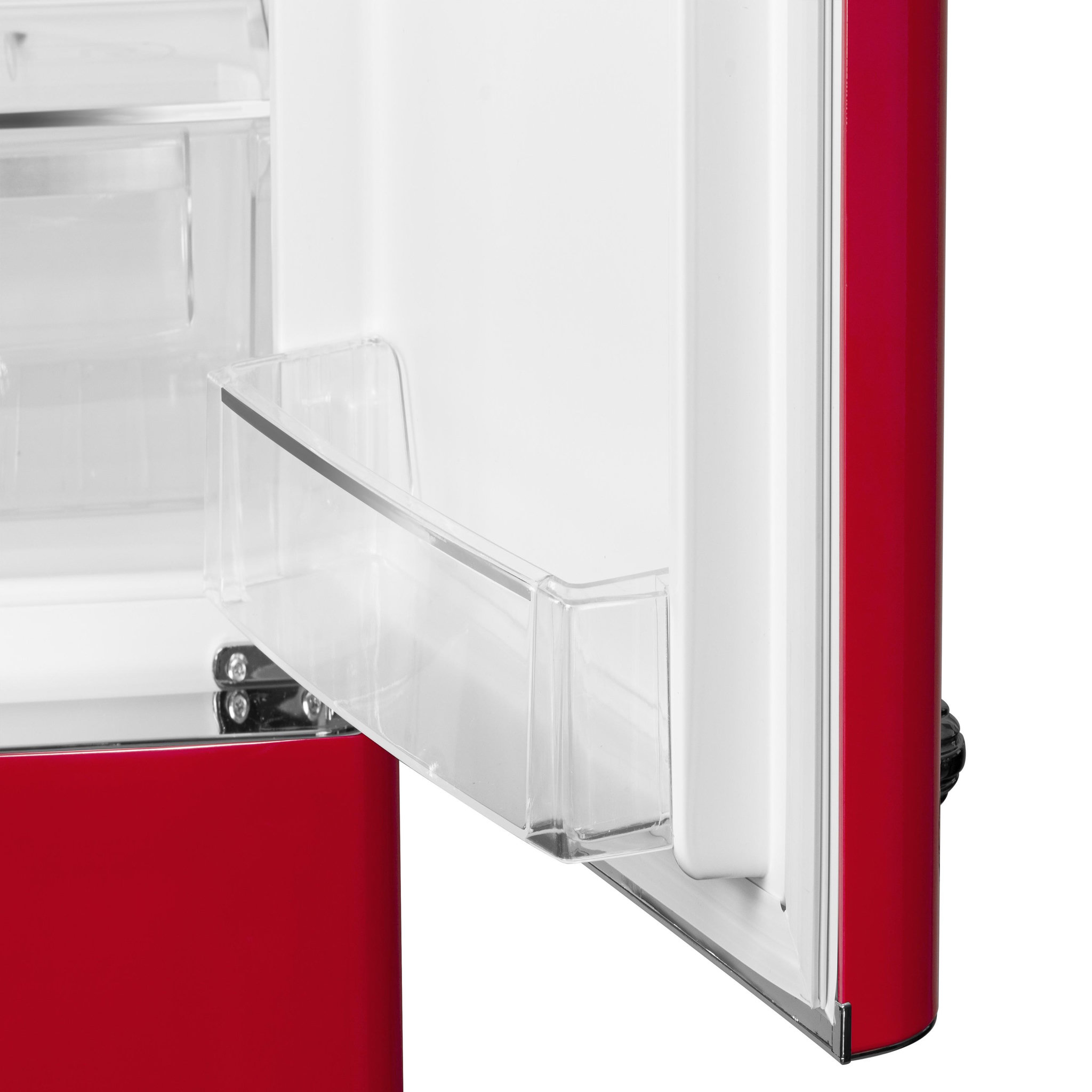 Voir la diapositive 6 : SCHNEIDER Réfrigérateur combiné 249L Vintage Rouge - SCCB250V-RE