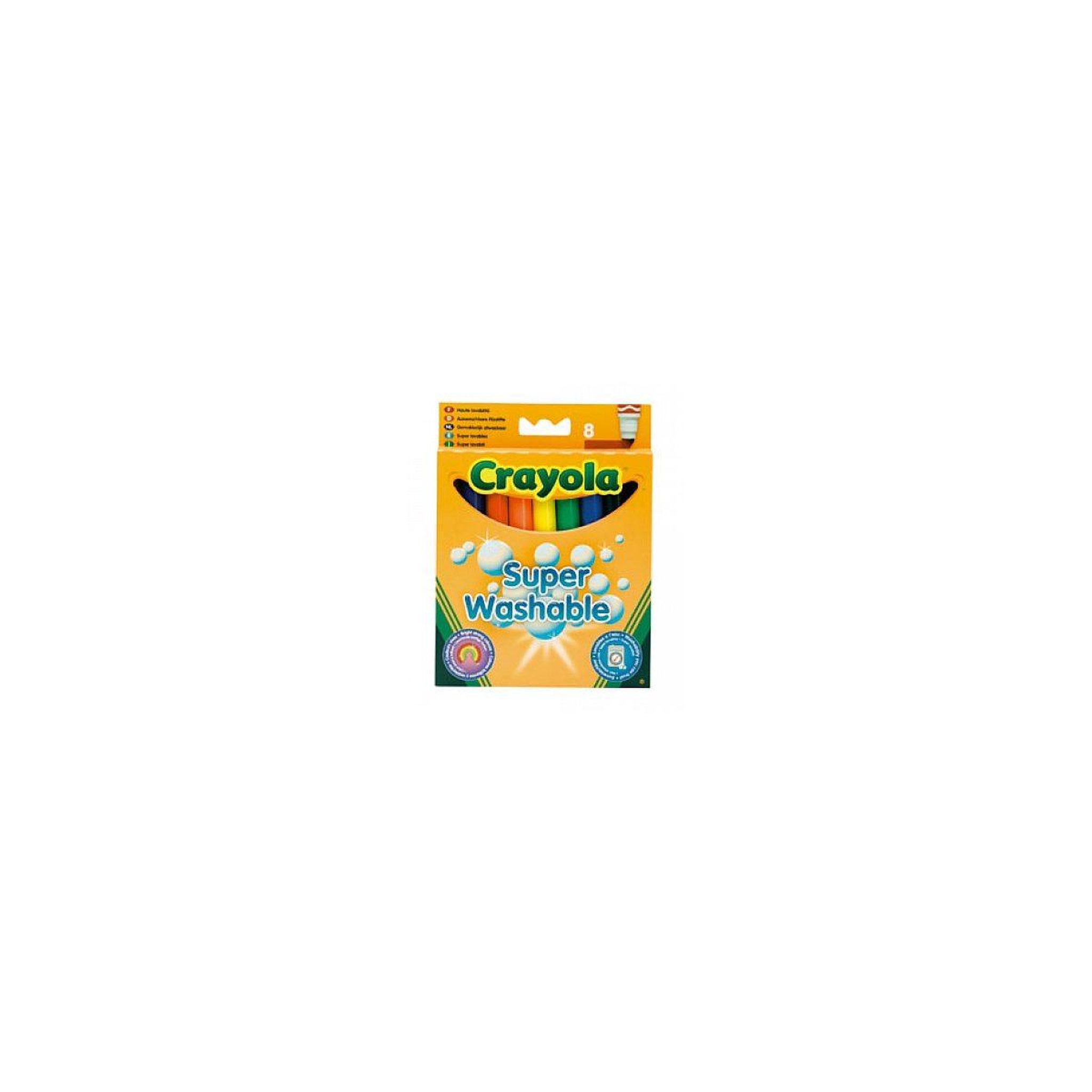Crayola 8 feutres a colorier ultra lavable