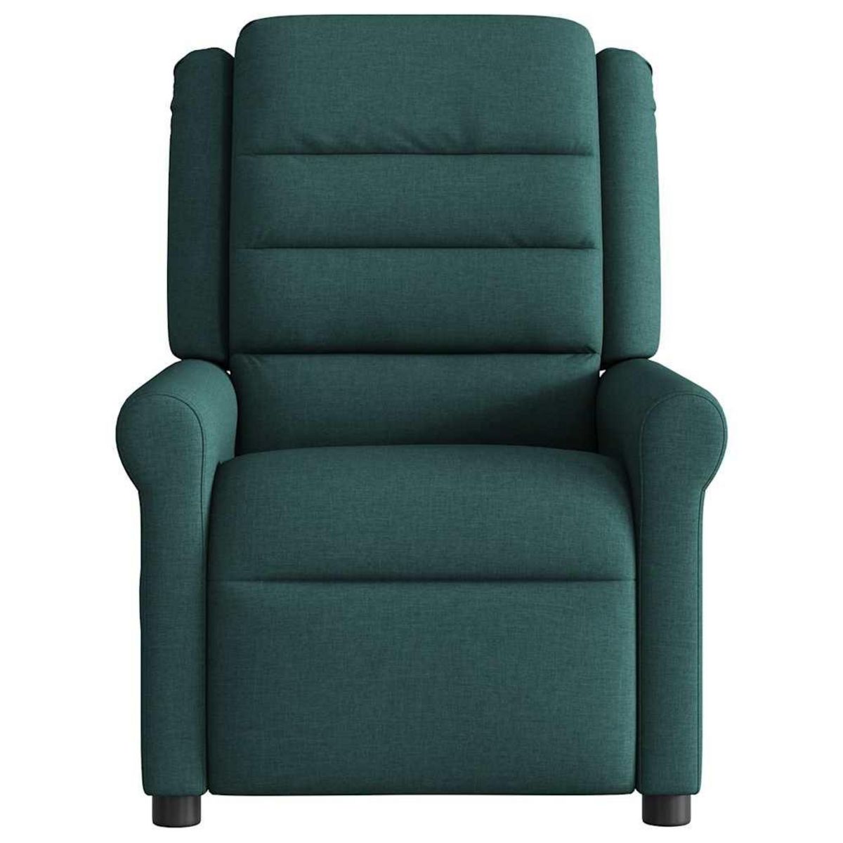 VIDAXL Fauteuil inclinable Vert fonce Tissu