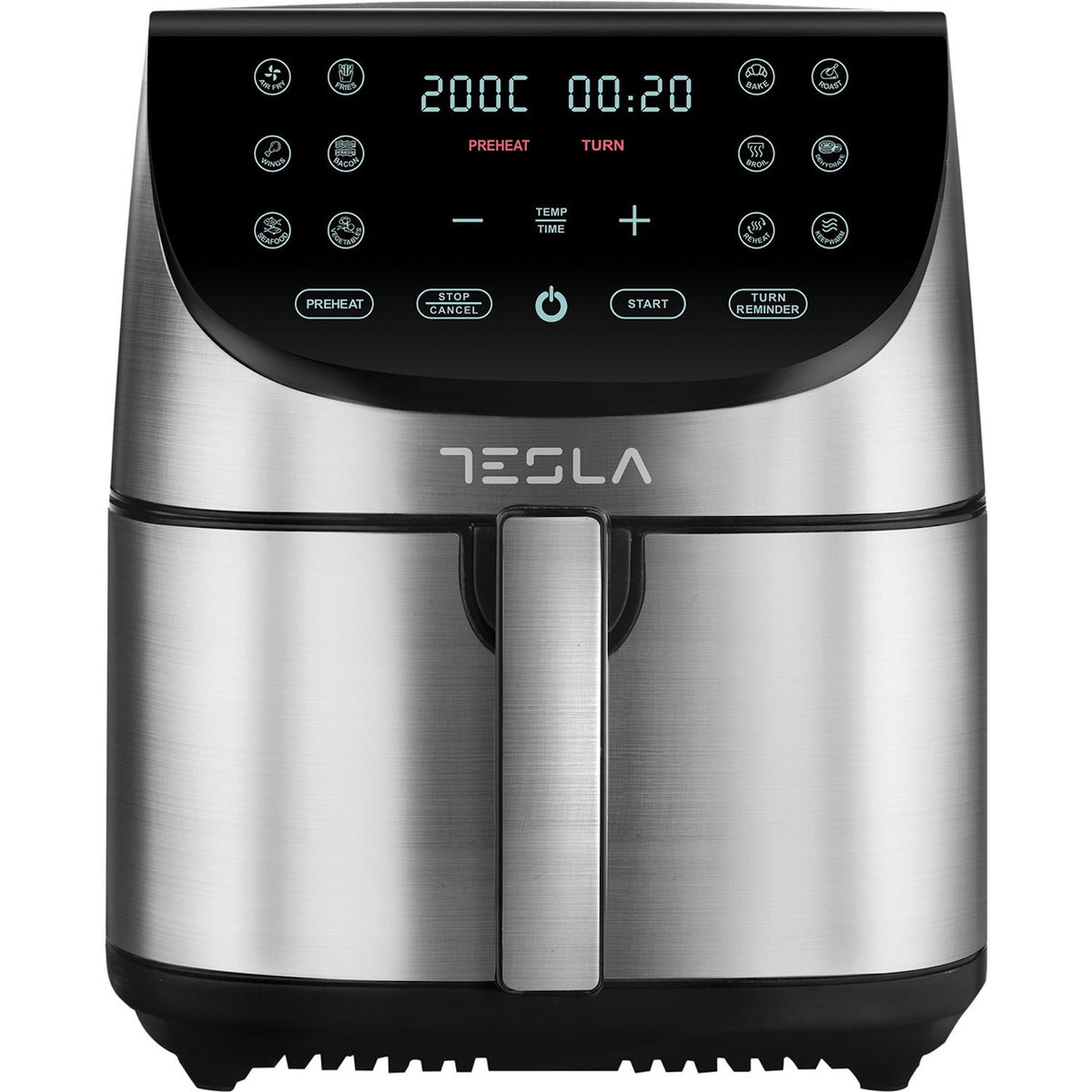 TESLA Friteuse à air chaud air fryer 7l 1700w noir/inox - af701bx