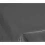 TOILINUX Nappe en toile cirée rectangulaire uni - 140 x 250 cm - Gris
