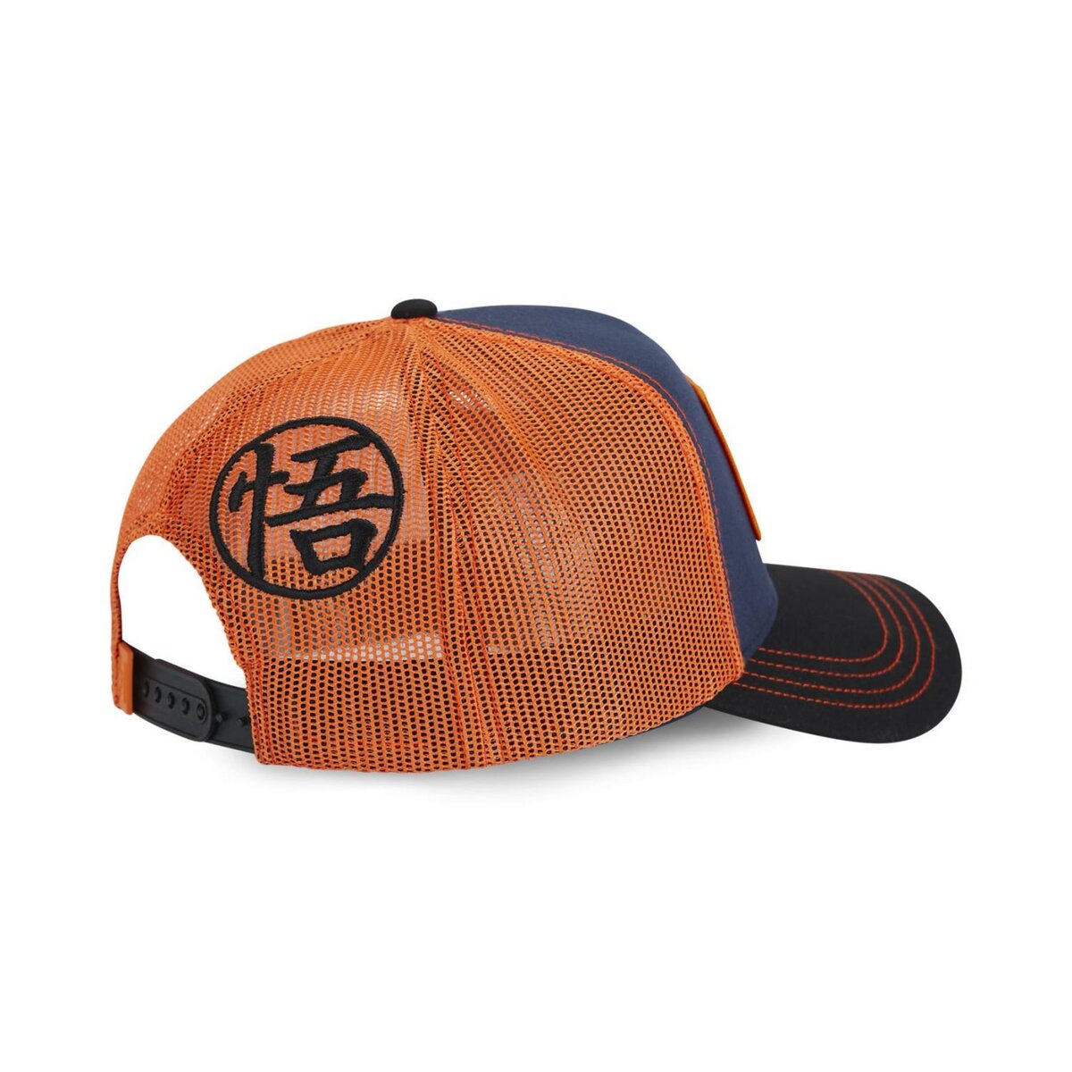 CAPSLAB Casquette homme trucker en canvas de coton Dragon Ball Z Goku