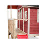 Voir la diapositive 3 : EXIT TOYS Maisonnette en bois pour enfants Loft 350 Rouge - Exit Toys