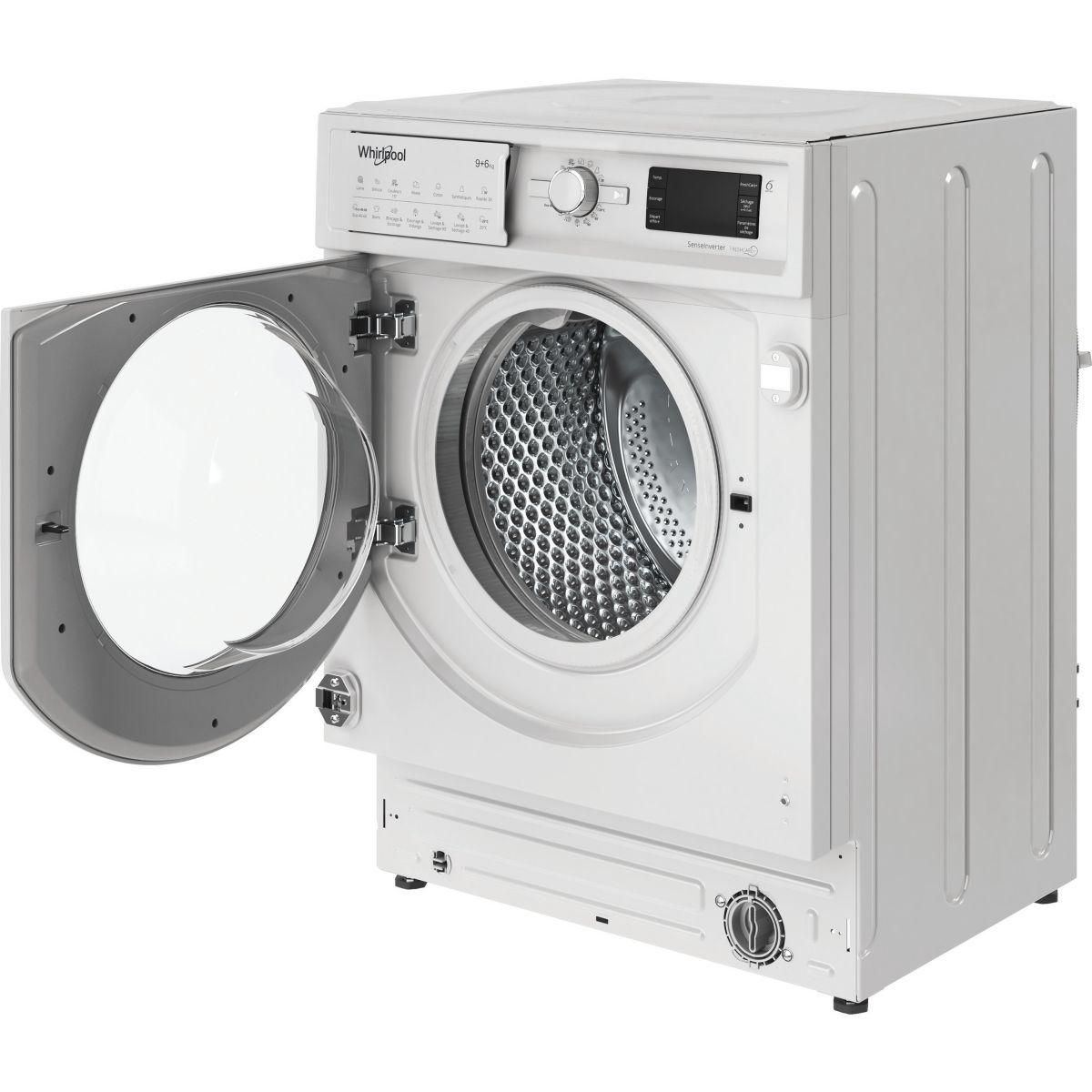 Whirlpool Lave linge séchant hublot encastrable BIWDWG961485FR
