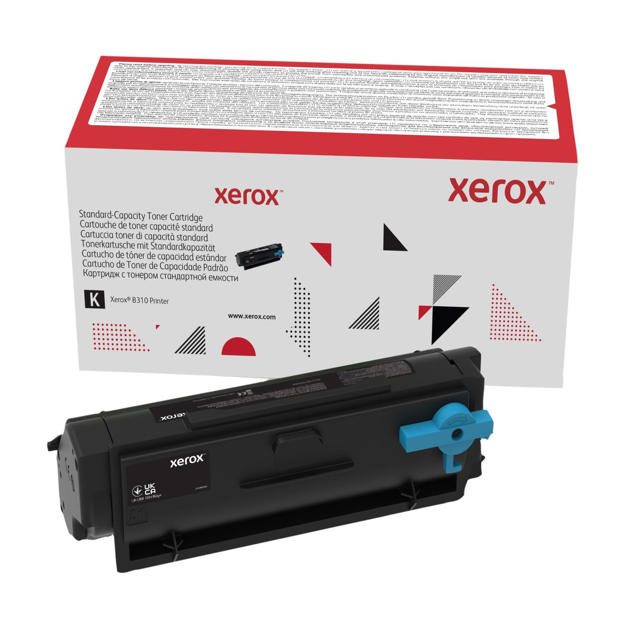 Voir la diapositive 2 : Xerox Cartouche de toner original Xerox noir 3000 pages pour imprimantes B305 et B310