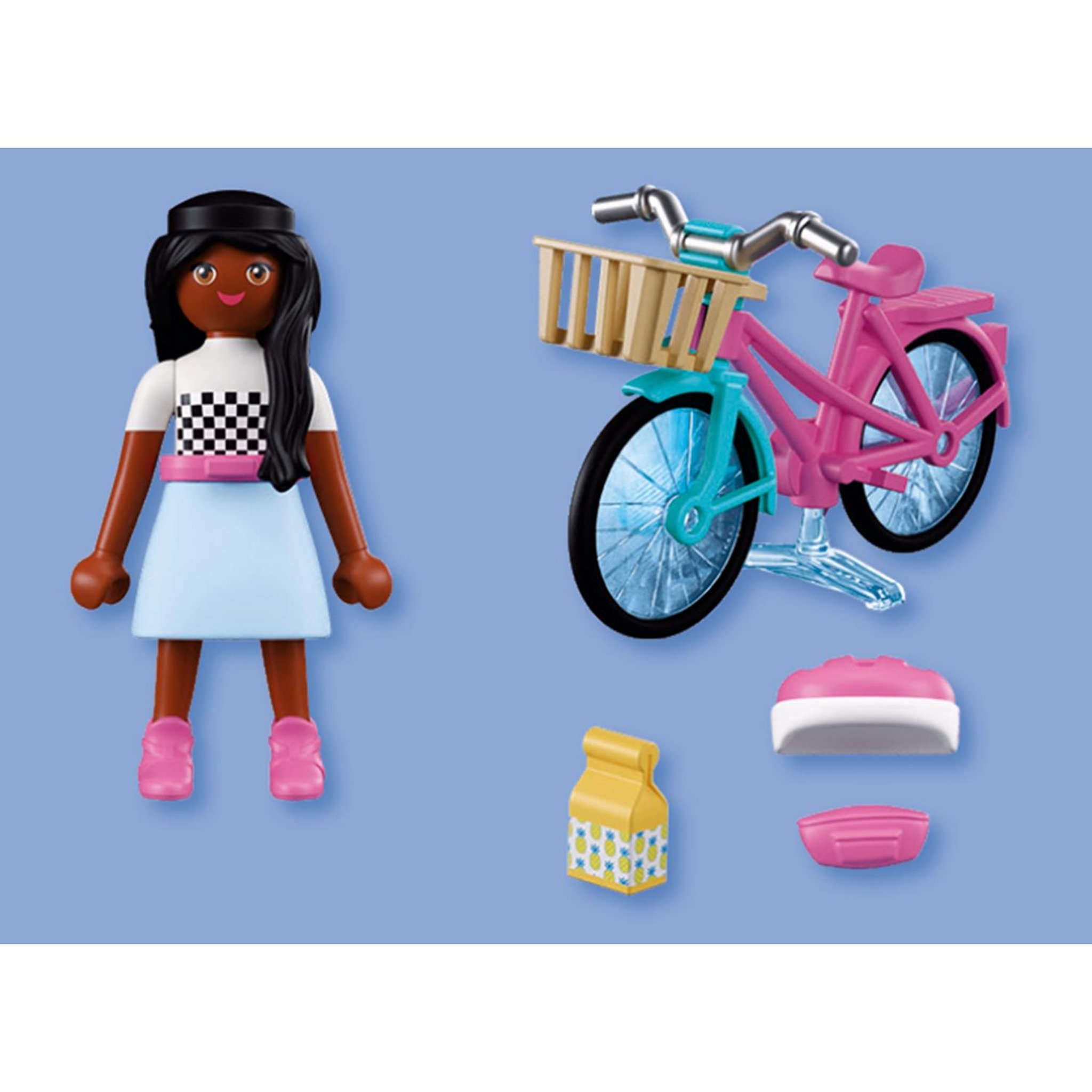 Voir la diapositive 2 : PLAYMOBIL Barbie Brooklyn et son vélo