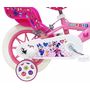 Voir la diapositive 2 : Vélo 12 pouces 2 freins - Minnie