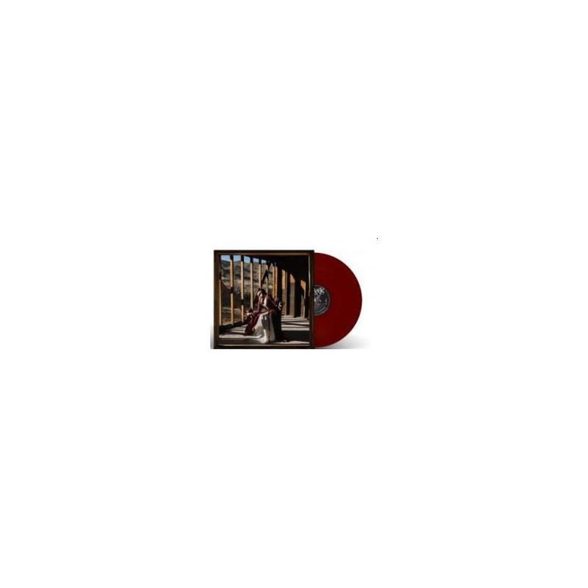 Lp vinyle couleur rouge peacemaker de vera sola, édition avec livret 24 pages