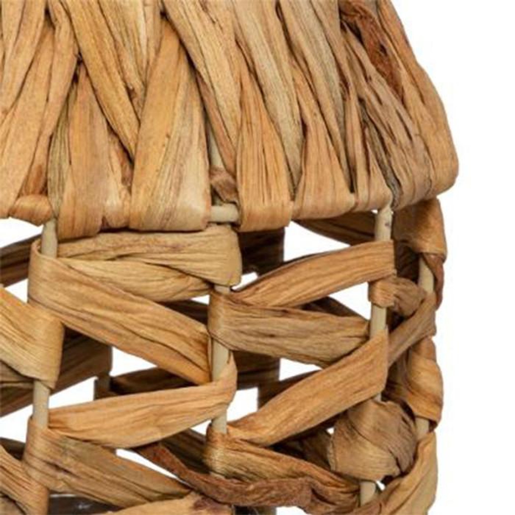 Voir la diapositive 2 : ATMOSPHERA Lanterne Déco Design  Hya  25cm Naturel