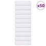 Voir la diapositive 1 : VIDAXL Gants de toilette 50 pcs blanc 15x21 cm 360 g m² 100% coton