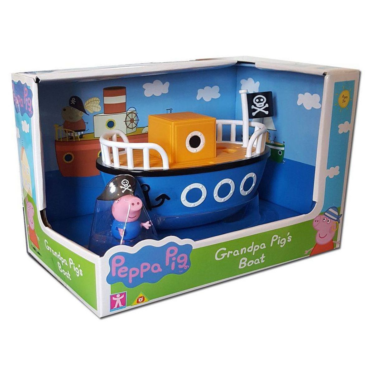 GIOCHI PREZIOSI Véhicule avec figurine - bateau - Peppa Pig 