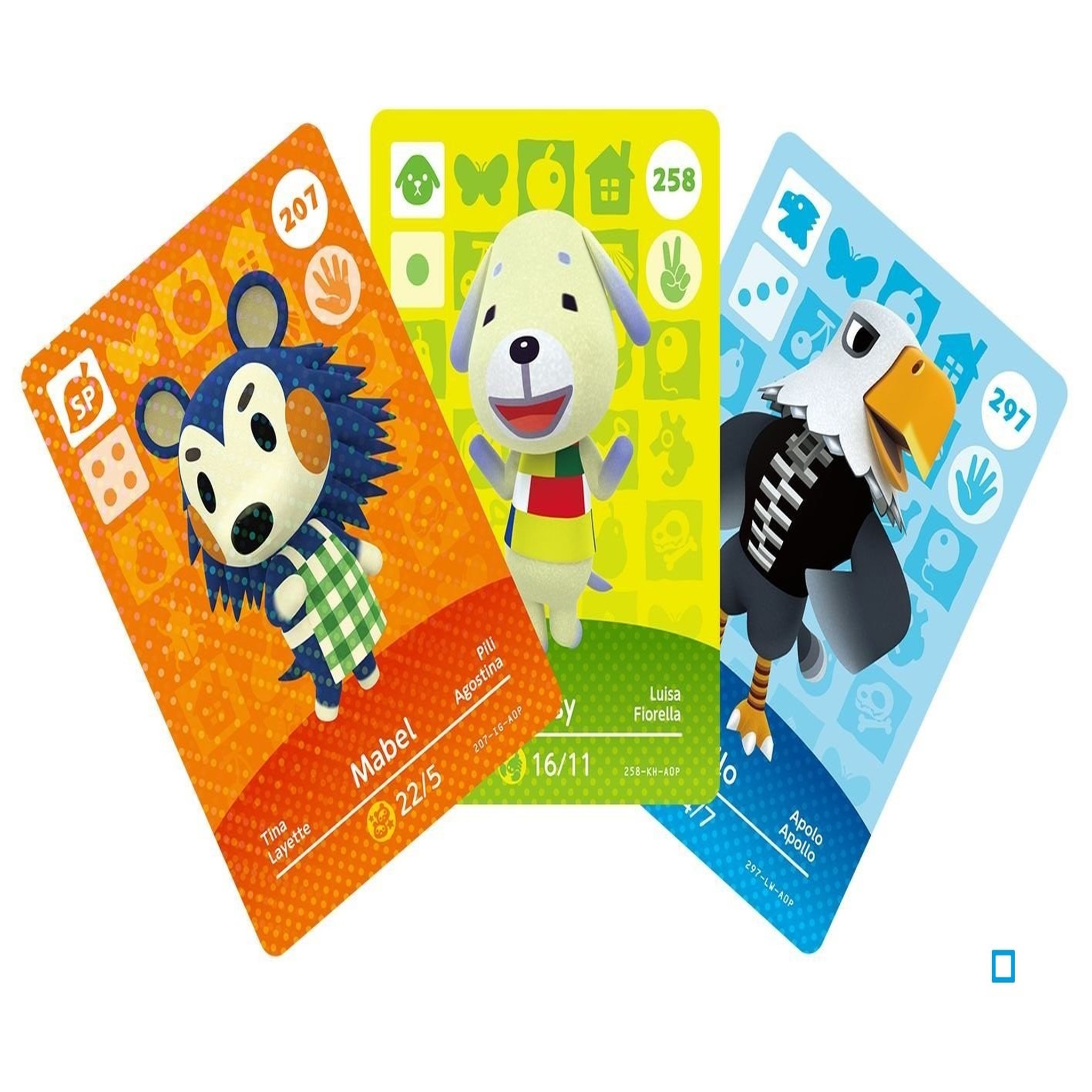 Voir la diapositive 2 : Cartes Amiibo Animal Crossing