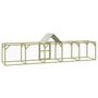 Voir la diapositive 5 : VIDAXL Poulailler 500x100x150 cm Bois de pin massif impregne