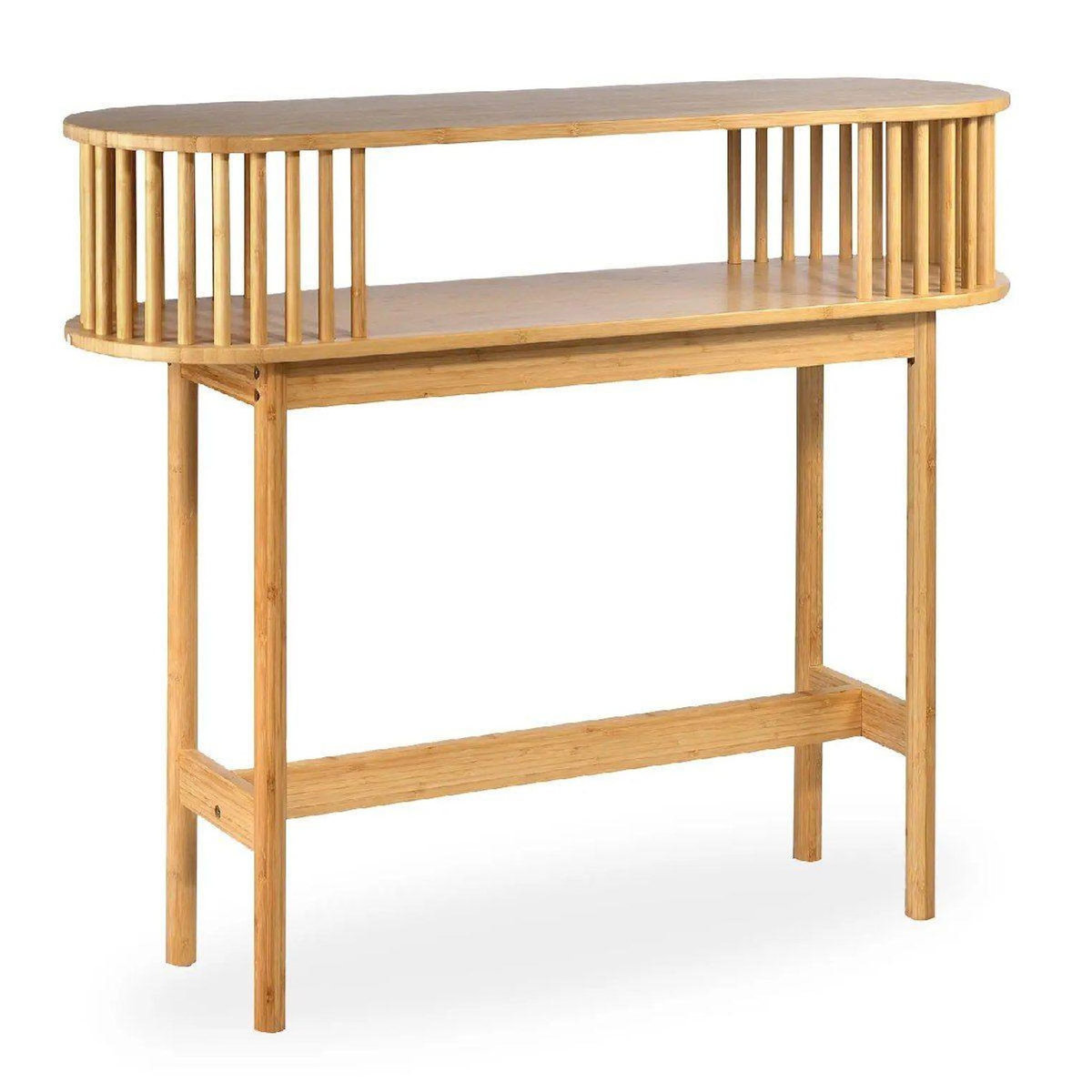 Paris Prix Console Design en Bambou  Giovanni  100cm Naturel