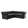 Voir la diapositive 5 : LISA DESIGN William - canapé chesterfield d'angle réversible - 5 places - en velours