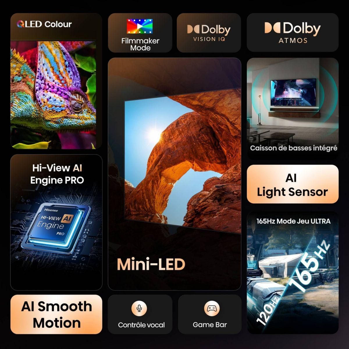 Hisense TV Mini Led 100U7Q 2025