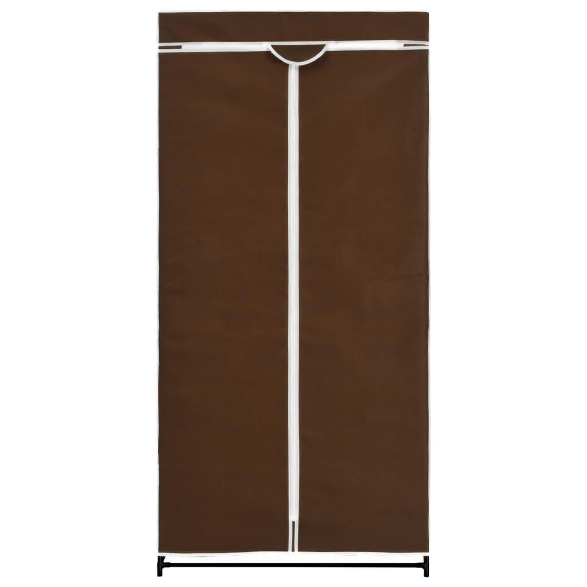 VIDAXL 2 pcs Garde-robes Marron 75x50x160 cm