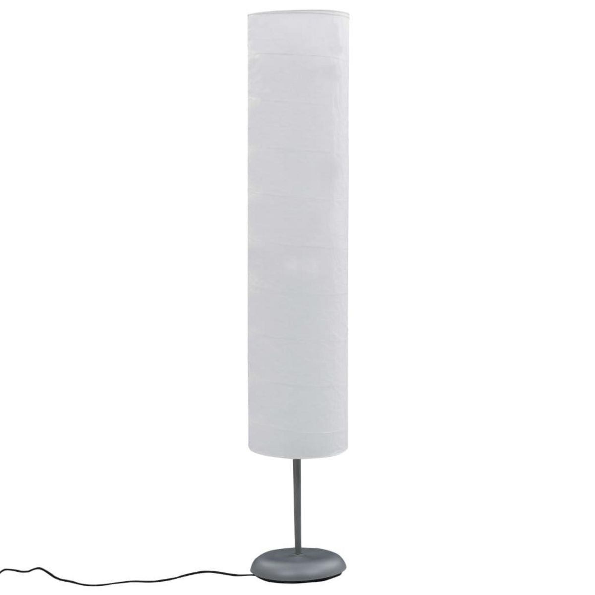 VIDAXL Lampadaire avec support 121 cm Blanc E27