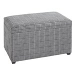 Paris Prix Coffre de Rangement  Lozima  65cm Noir & Blanc