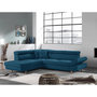 Voir la diapositive 2 : BEST MOBILIER Linea - canapé d'angle gauche convertible - 5 places - avec têtières