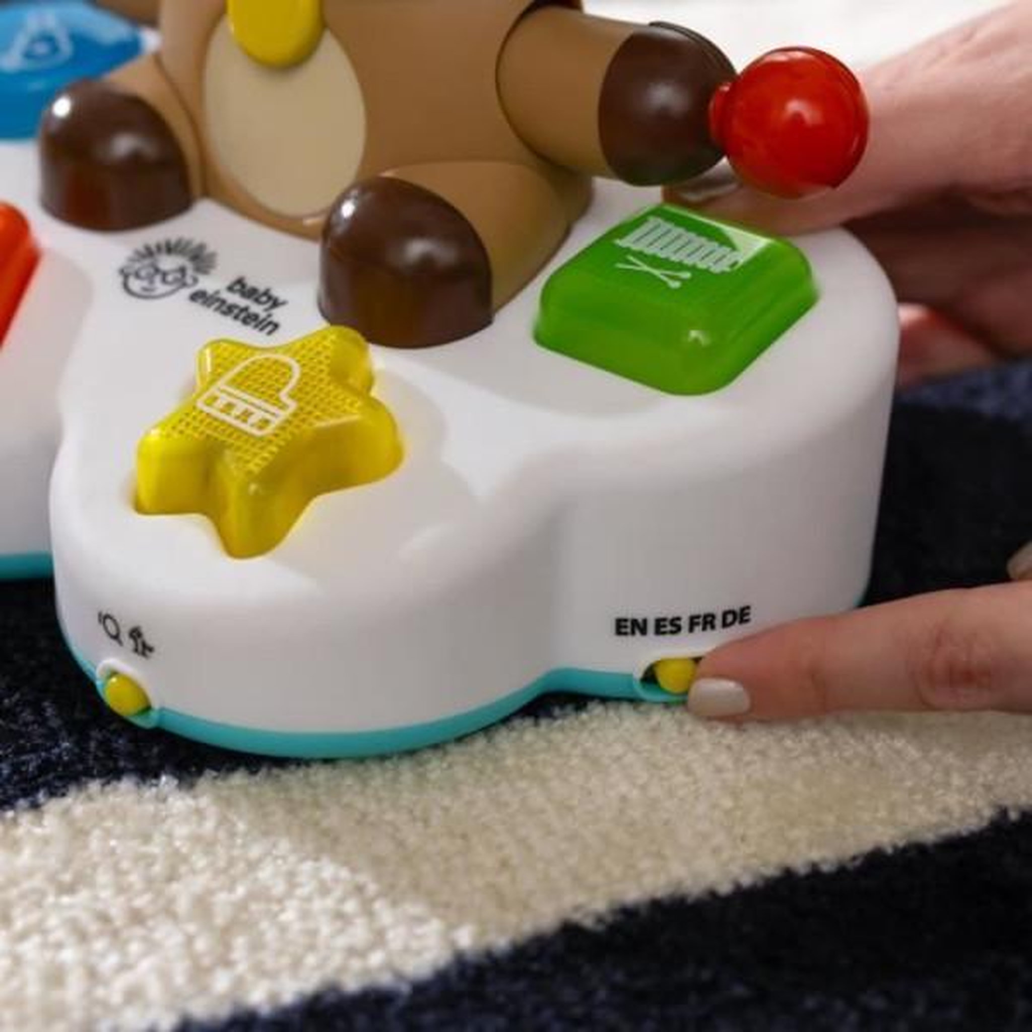 Voir la diapositive 6 : BABY EINSTEIN BABY EINSTEIN DEAN le chien- Jouet d'éveil multisensoriel a partir de 6 mois, apprentissage couleurs, formes, musique,multiling