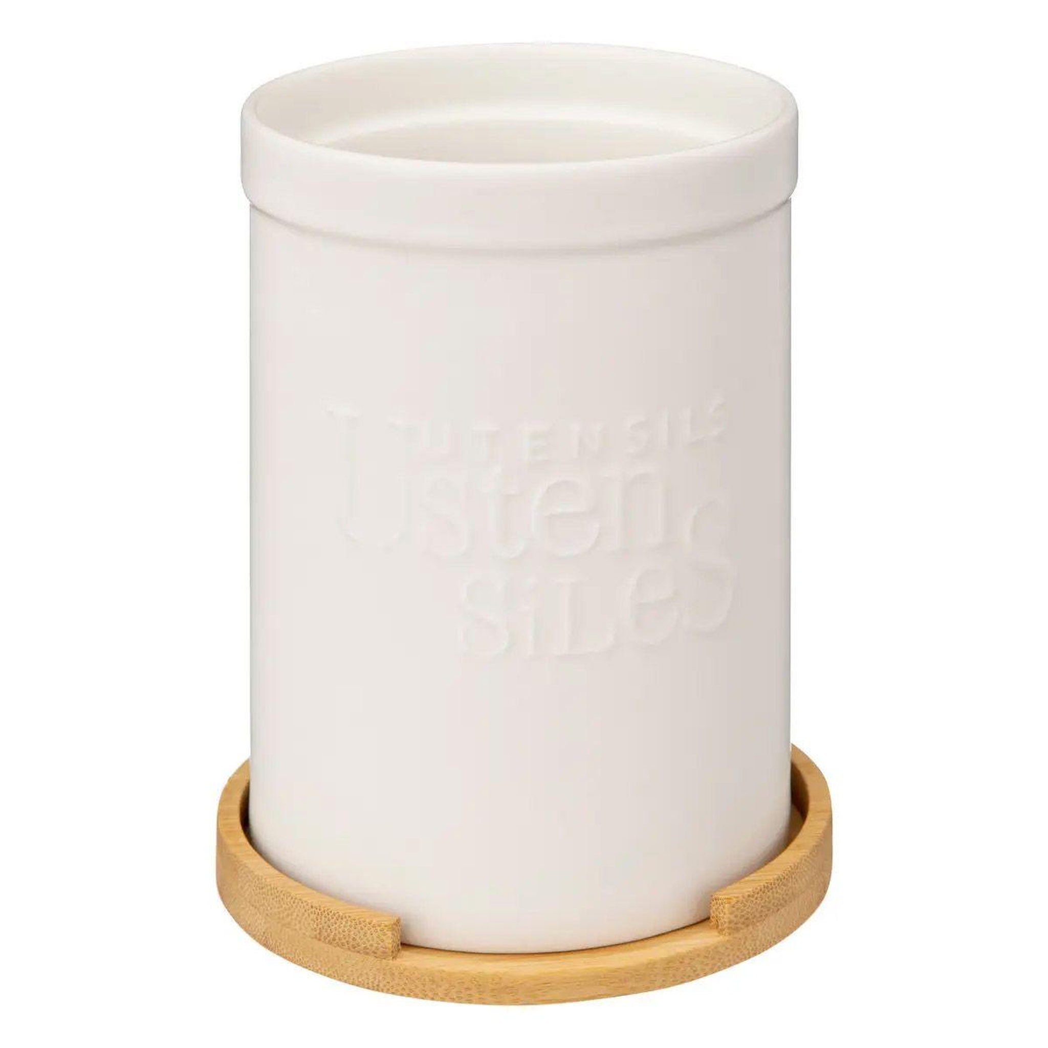 FIVE Pot à ustensiles  natureo  18cm blanc