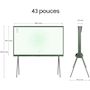 Voir la diapositive 3 : Samsung TV QLED The Serif TQ43LS01D Vert 2024