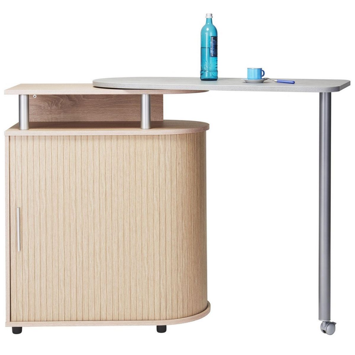 Desserte de cuisine avec plateau de table pivotant FAST FOOD