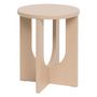 Voir la diapositive 1 : ATMOSPHERA Table d'Appoint Design  Bloom  50cm Noisette