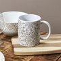 Voir la diapositive 3 : Paris Prix Lot de 6 Mugs en Céramique  Faience  30cl Blanc