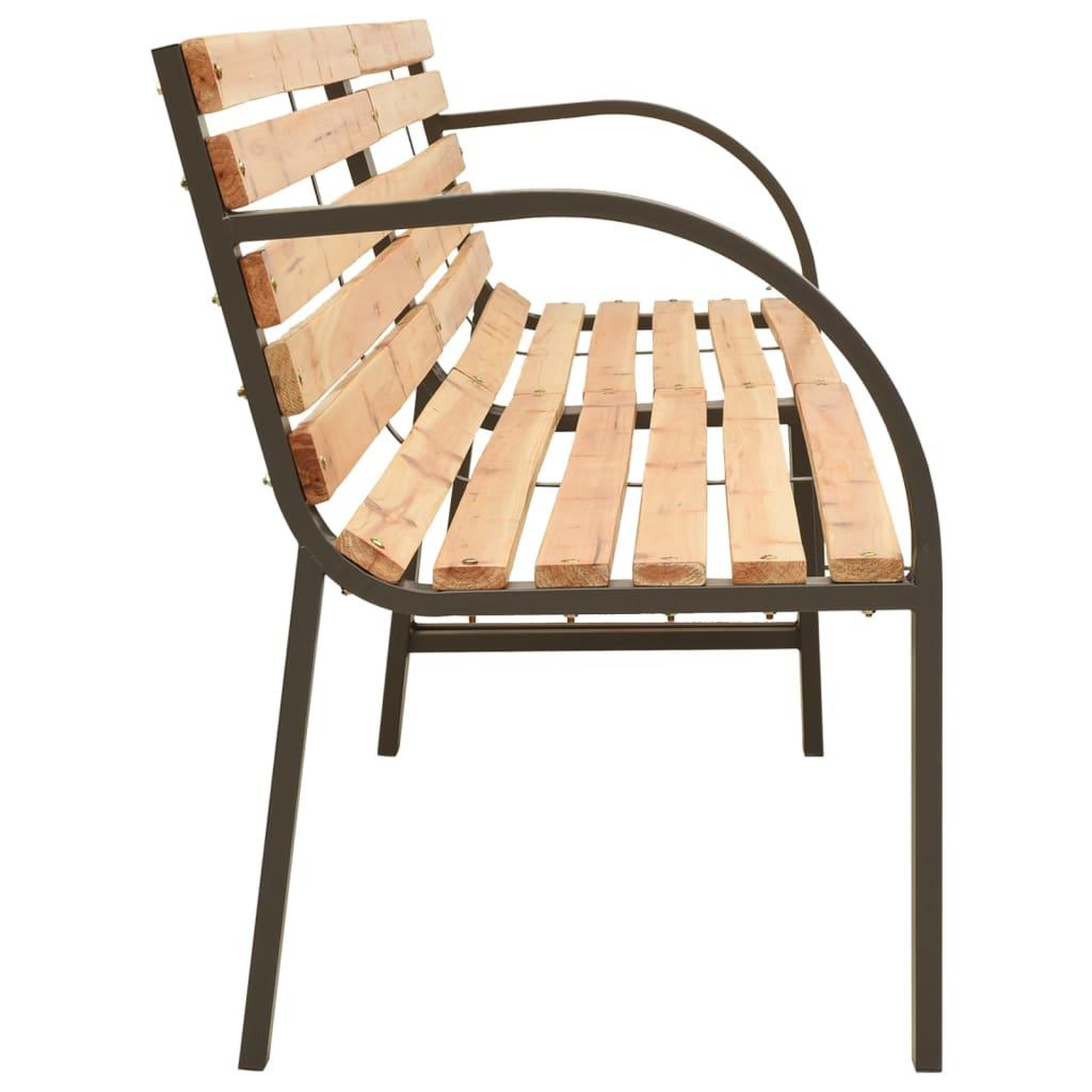 Voir la diapositive 3 : VIDAXL Banc double de jardin 225 cm Bois de sapin massif