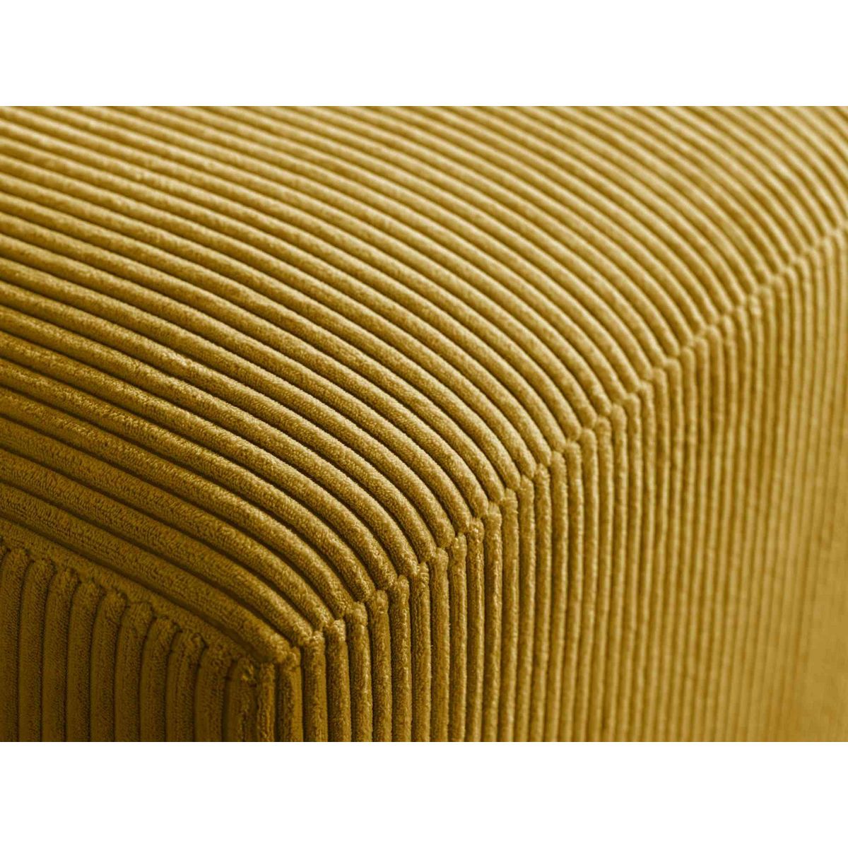 LISA DESIGN Livy - canapé d'angle convertible et coffre - réversible - en velours côtelé - 4 places