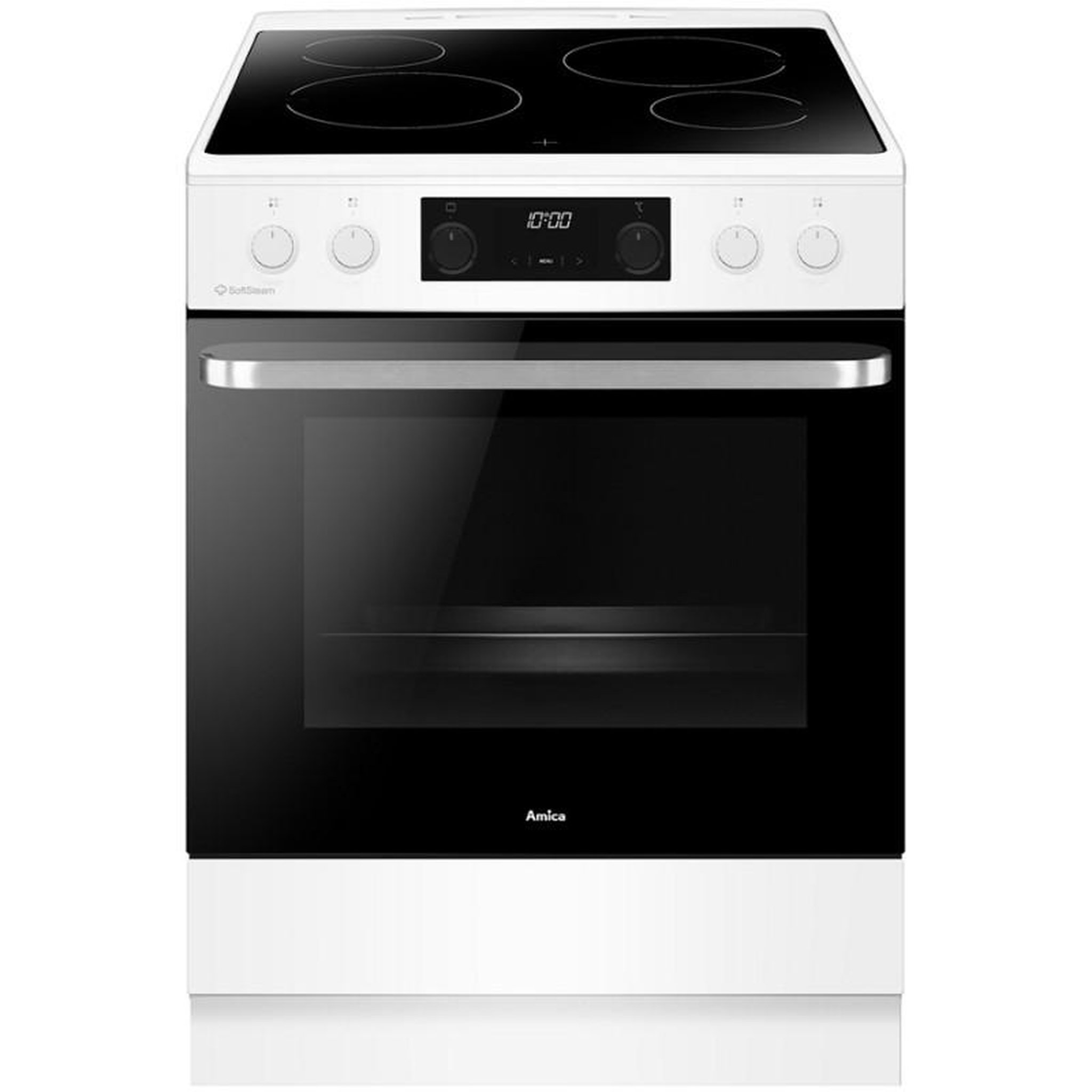 Amica Cuisinière vitrocéramique Amica ACV7005SRW