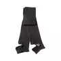 INTERSOCKS Legging chaud long - 1 paire - Unis maille jersey - Sans talon - Ultra opaque - Mat - Sans pointe - Gousset coton - Danse - Coton