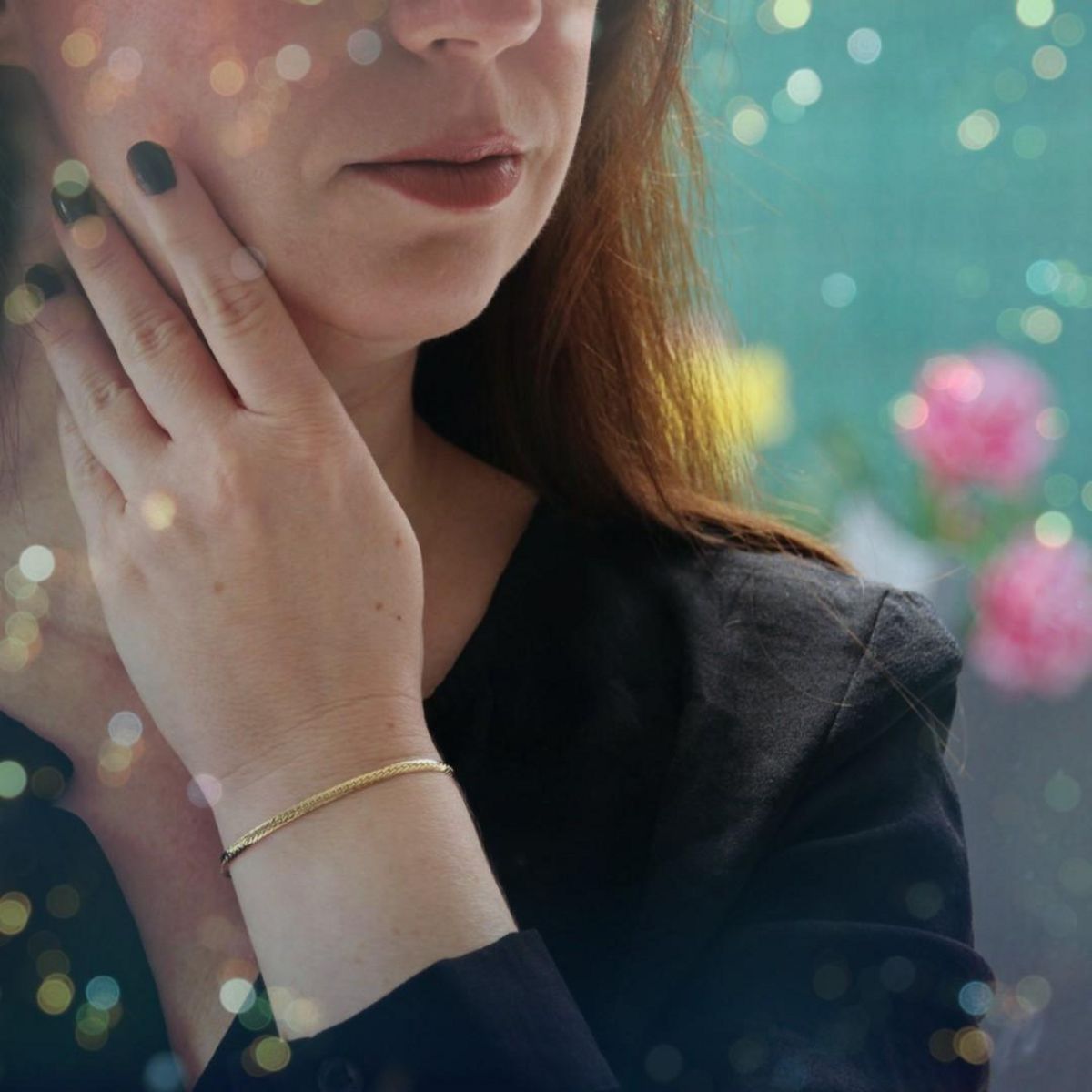 L'ATELIER D'AZUR Bracelet Or Jaune Maille Anglaise - Femme