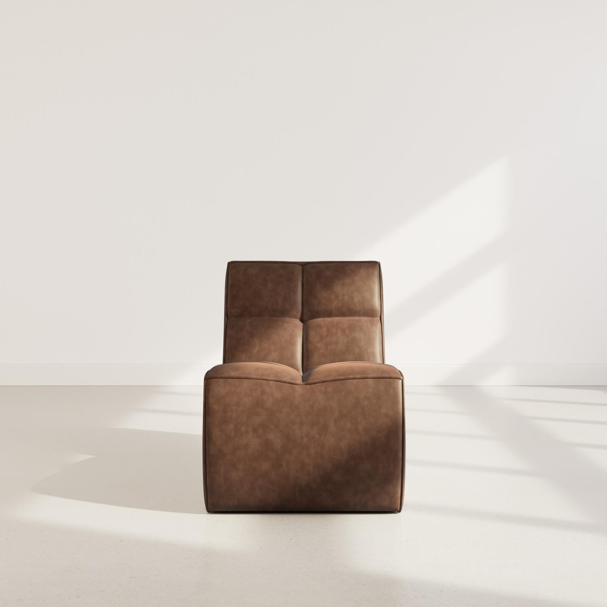 Voir la diapositive 2 : LISA DESIGN Alya - module d'assise en simili