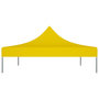 Voir la diapositive 4 : VIDAXL Toit de tente de reception 4,5x3 m Jaune 270 g/m^2