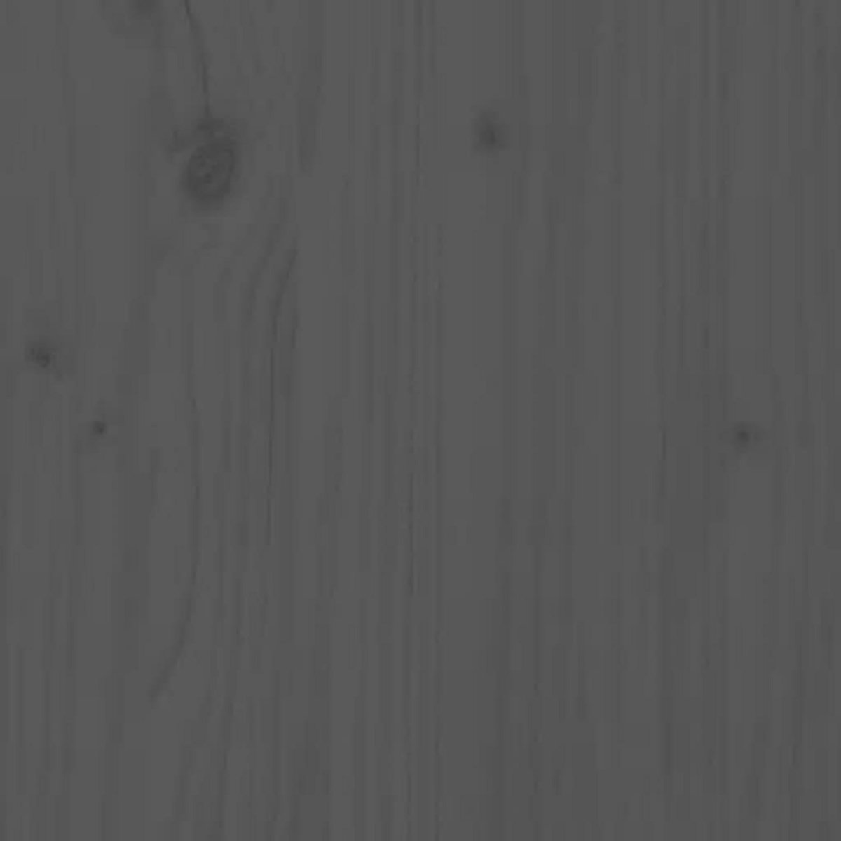 VIDAXL Tete de lit Gris 96x4x100 cm Bois massif de pin