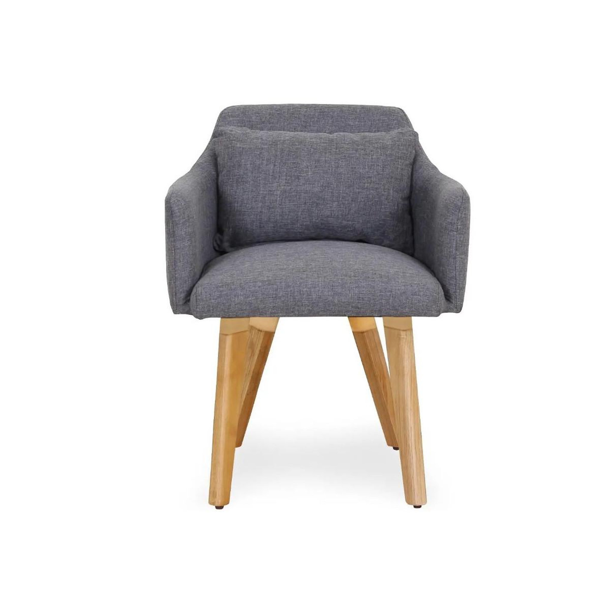 Voir la diapositive 2 : Paris Prix Fauteuil scandinave  alan  70cm gris clair