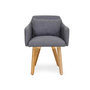 Voir la diapositive 2 : Paris Prix Fauteuil Scandinave  Alan  70cm Gris Clair