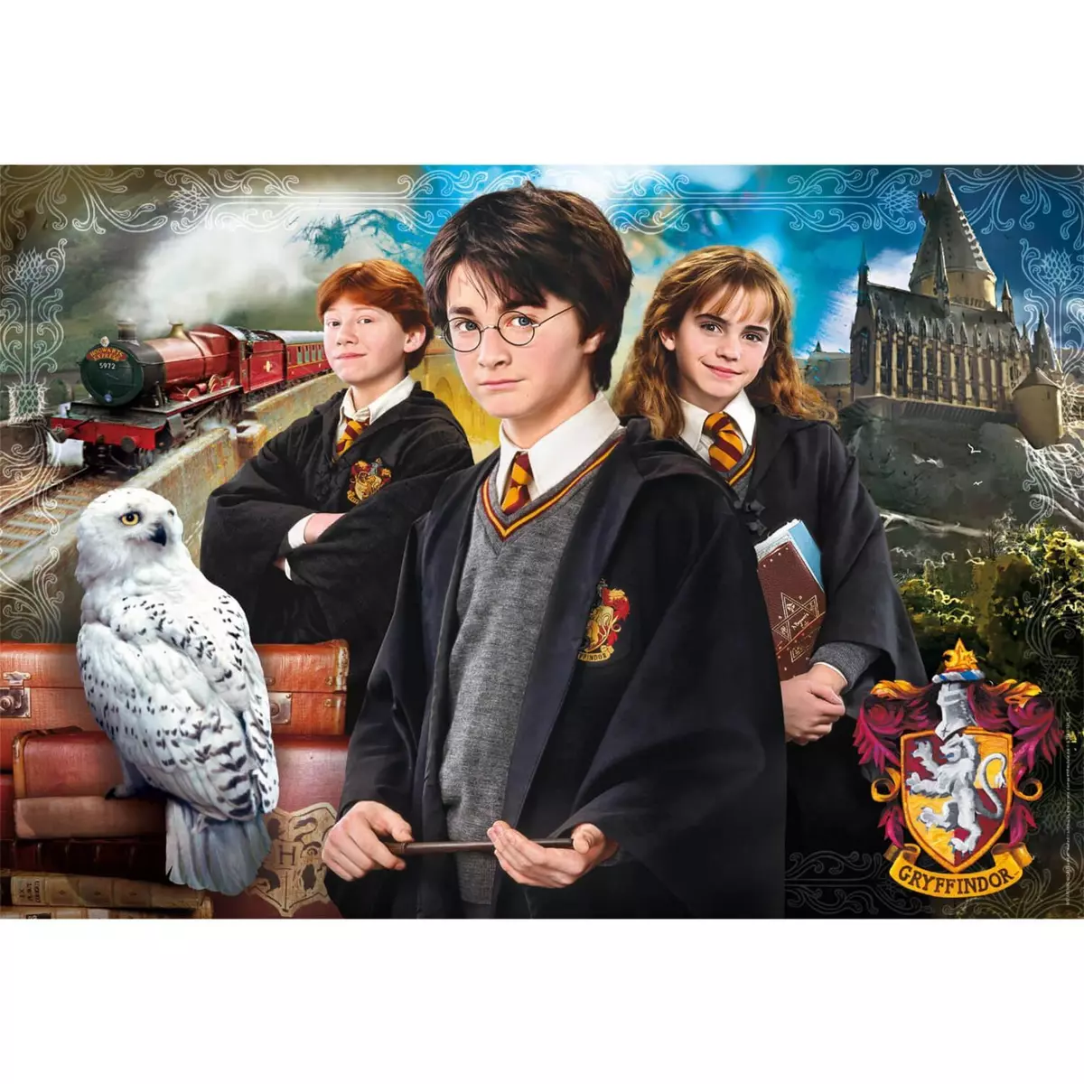 CLEMENTONI Puzzle 1000 pièces : Harry Potter