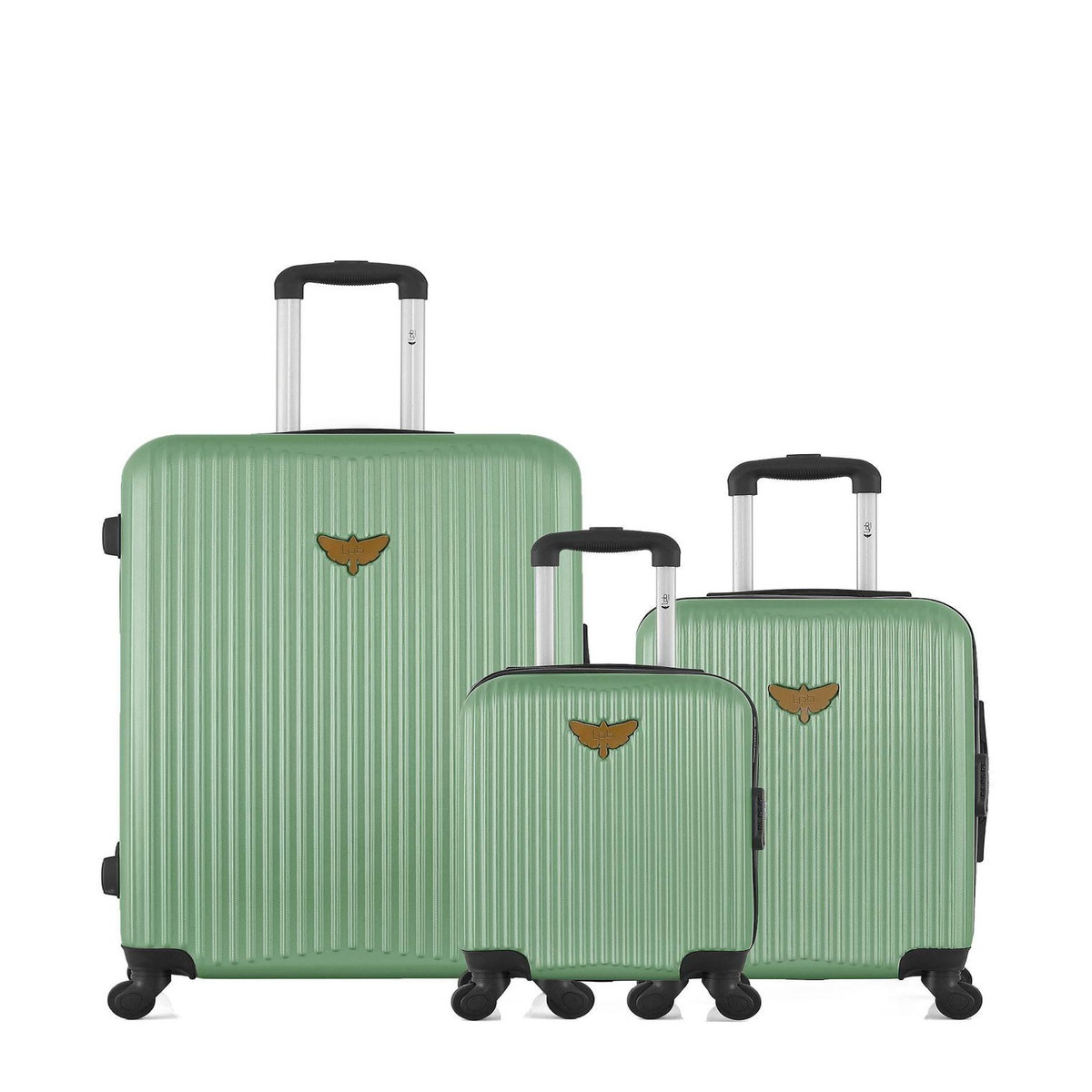 LES P'TITES BOMBES LPB LPB LUGGAGE - LOT DE 3 - Valises grand format, cabine et cabine XXS AGATA