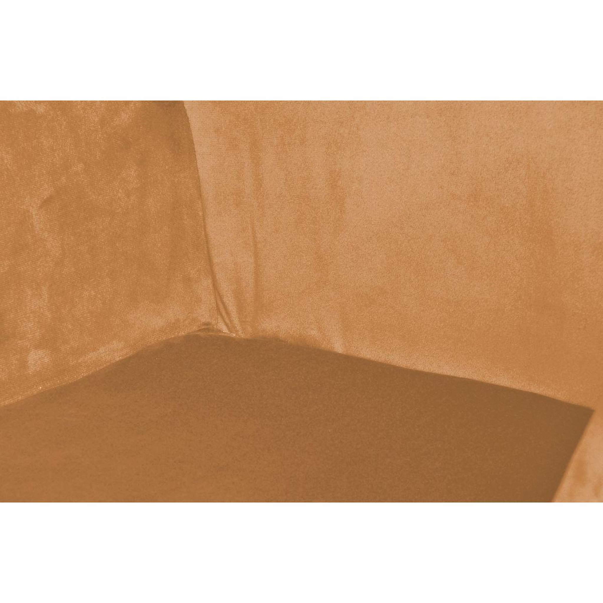 Voir la diapositive 3 : Paris Prix Chaise design en velours  eliot  87cm sable