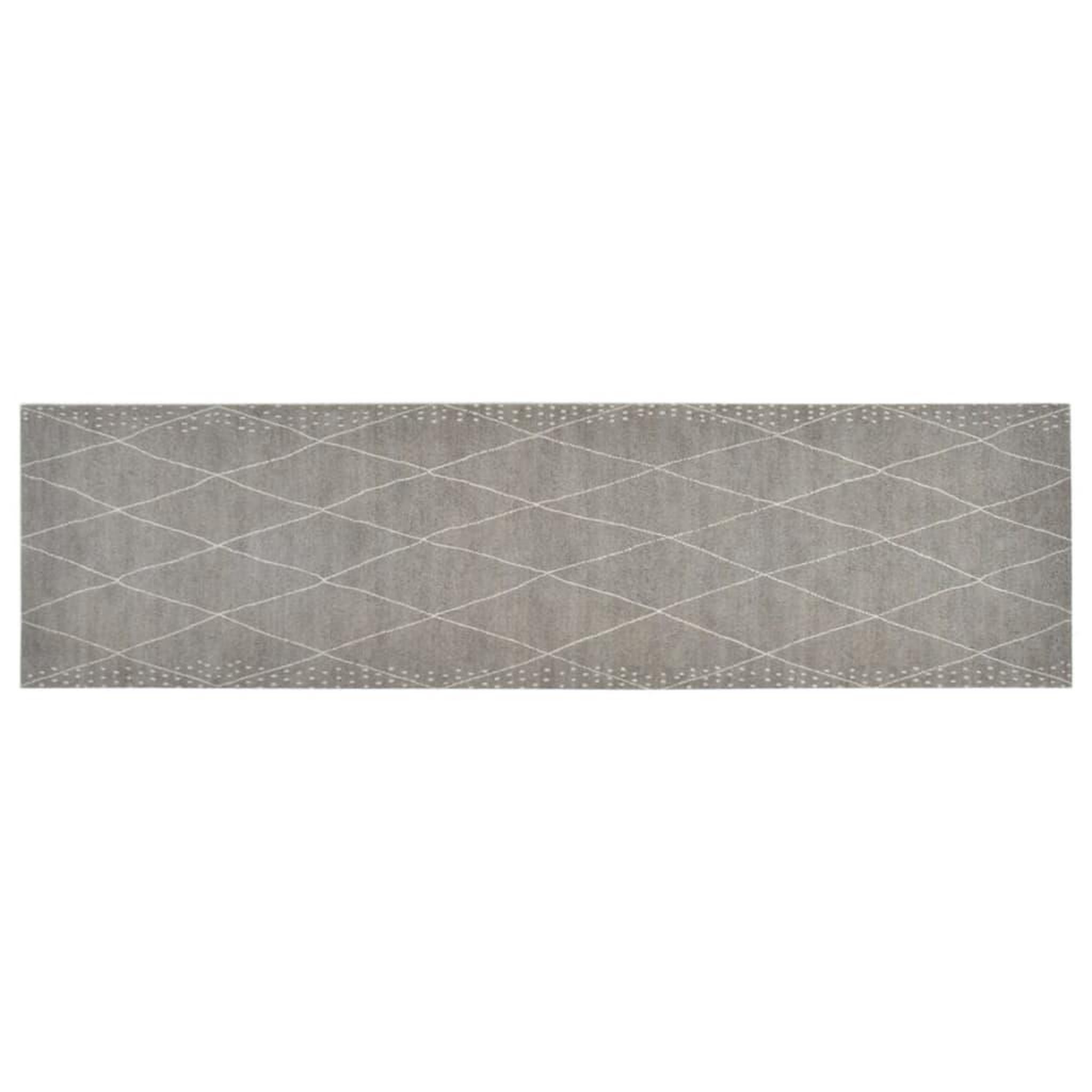 Voir la diapositive 2 : VIDAXL Tapis de cuisine lavable impression losange 45x150 cm velours