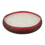 Paris Prix Bougie Parfumée Déco  Livia  29cm Oud Amber Rouge