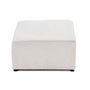 Voir la diapositive 4 : BEST MOBILIER Topaze - pouf - en velours côtelé plat