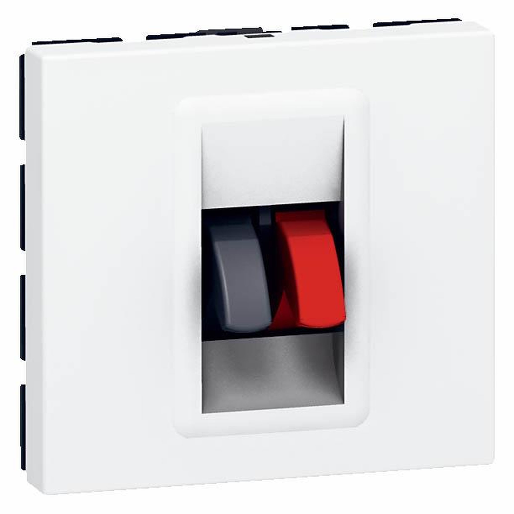 Legrand Mosaic prise haut-parleur 2 modules mécanismes